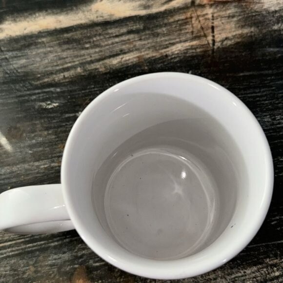 Ceramic Coffee Mug "Hello There Handsome" 11 Oz White & Gold - Dishwasher Safe - Picture 2 of 5